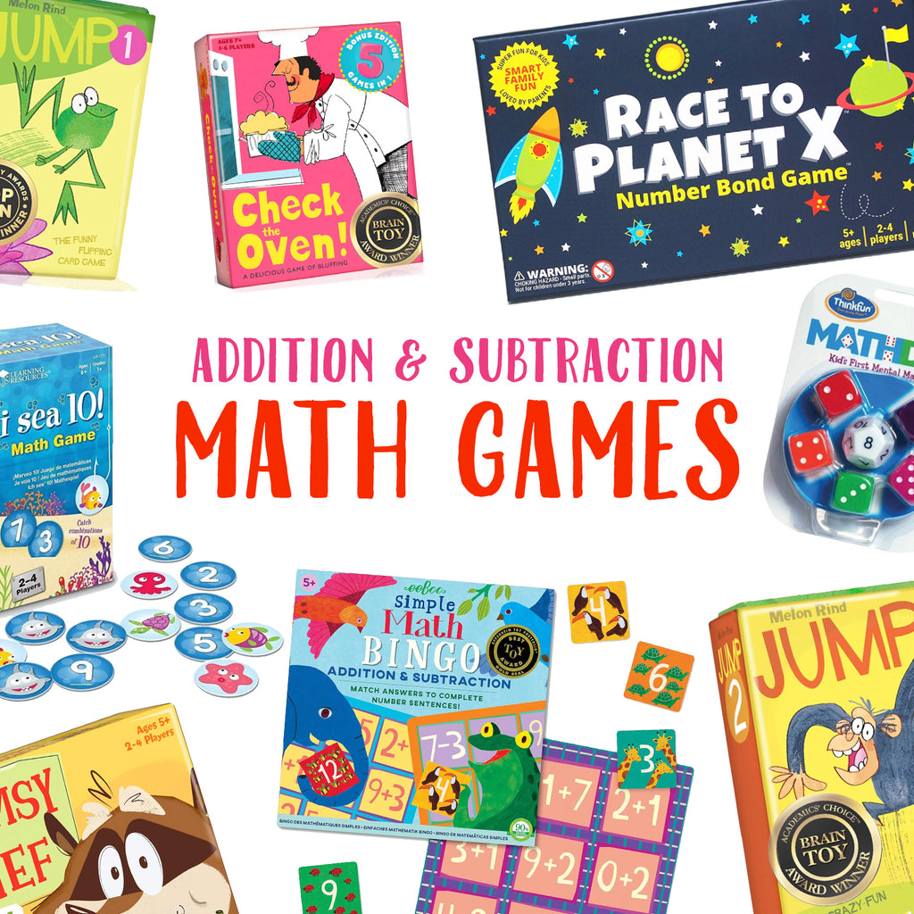 Junk Junction Math Game Favorite Addition and Subtraction Math Games